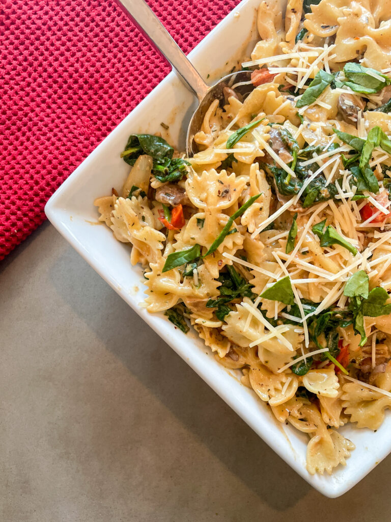 Creamy Pasta with Vegetables