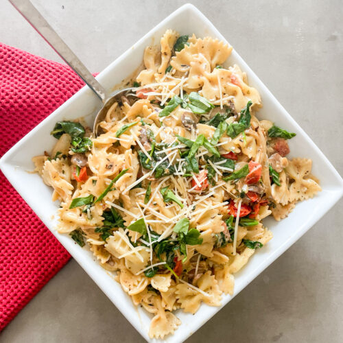 Creamy Pasta with Vegetables