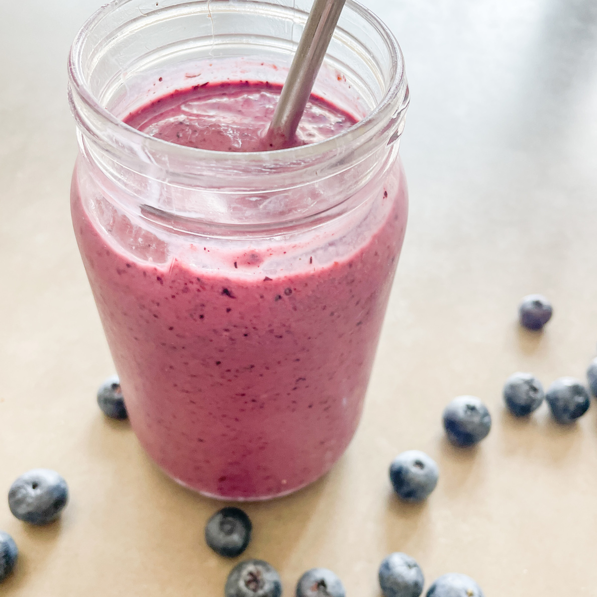 Blueberry Bliss Tropical Smoothie Recipe | Dairy Free