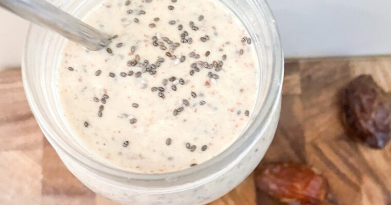 Tropical Smoothie Chia Banana Recipe (Peanut Butter)