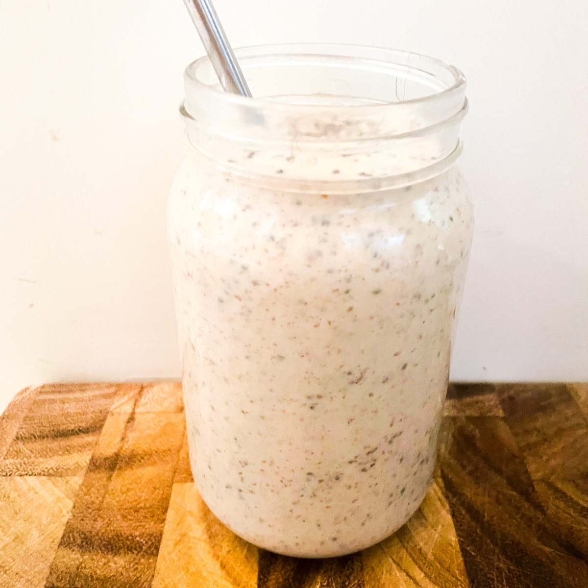 Tropical Smoothie Chia Banana Recipe (Peanut Butter)